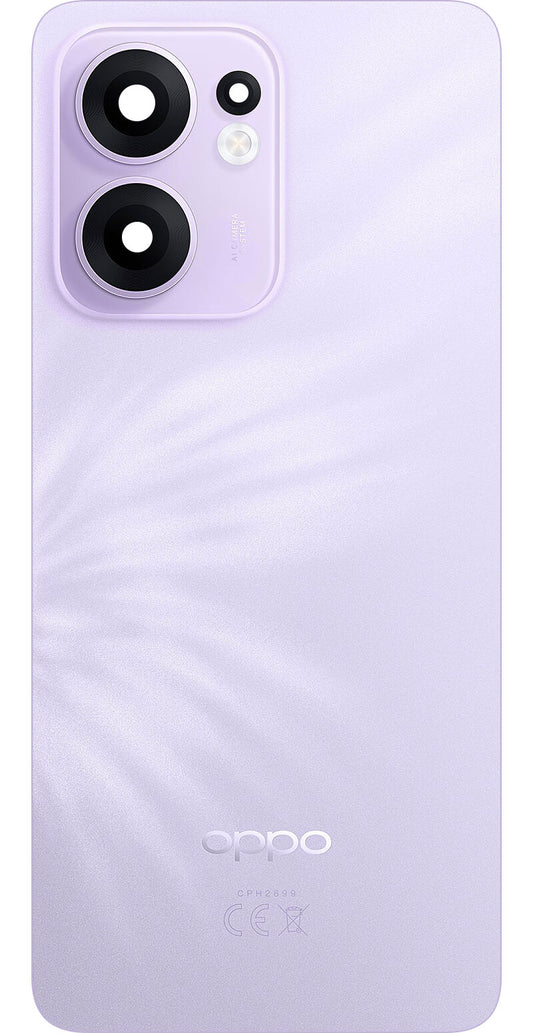 Oppo Reno13 FS 5G / Reno13 F Akkukansi, Liila (Plume Purple), Service Pack 621033000499