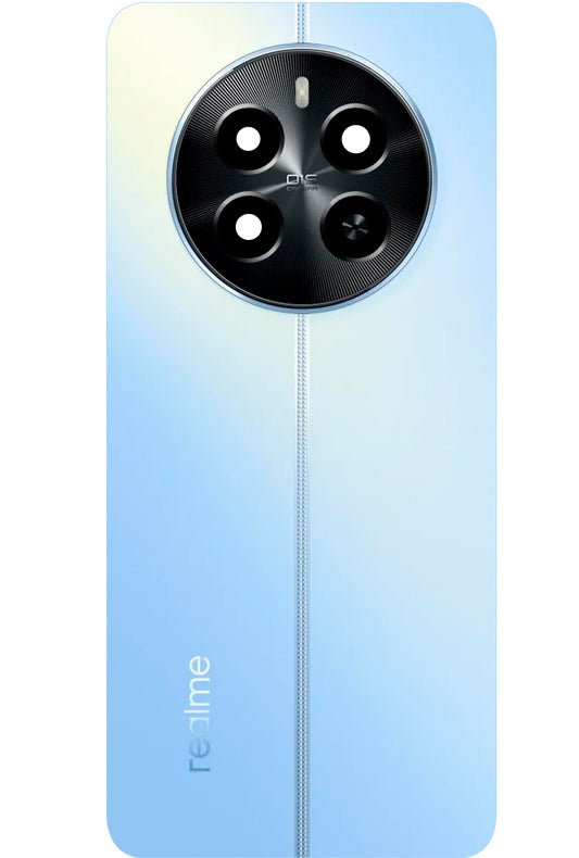 Realme 12 4G Akkukansi, Sininen (Skyline Silver), Huoltopaketti 621033000305