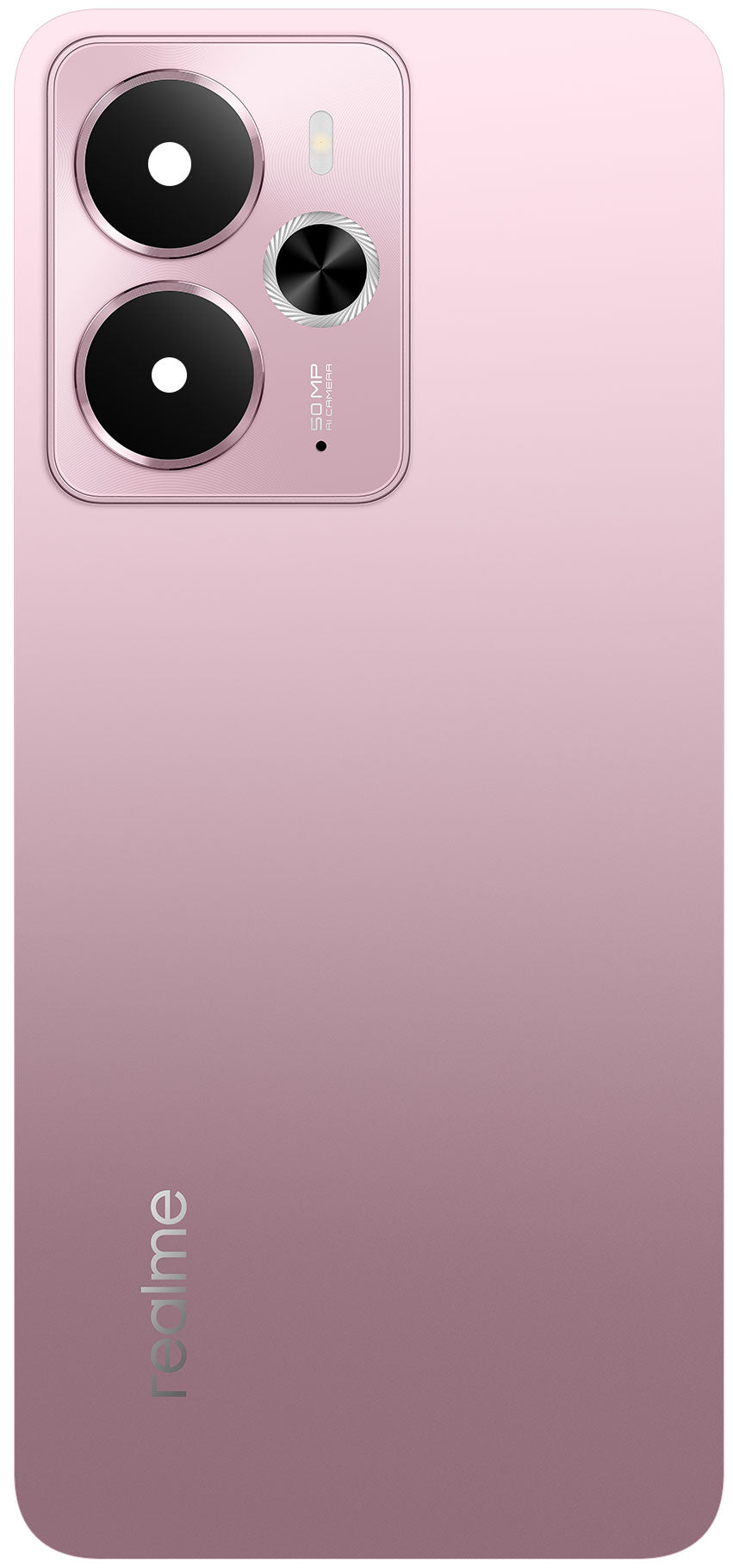 Realme 14 Battery Cover, Pink (Warrior Pink), Service Pack 621033000536