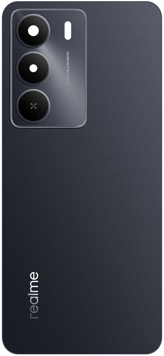 Realme 14x akkukansi, Musta (Carbon Black), Huoltopaketti 621033000506