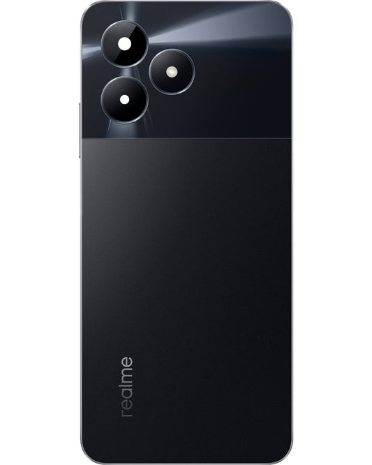 Realme C51 Akkukansi, Musta (Carbon Black), Huoltopaketti 621032000036
