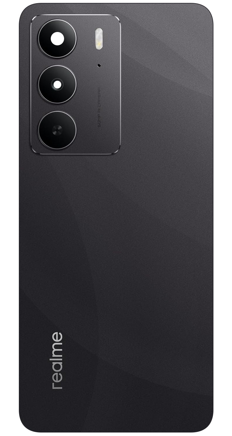 Realme C75 4G akkukansi, Musta (Storm Black), Huoltopaketti 621033000468