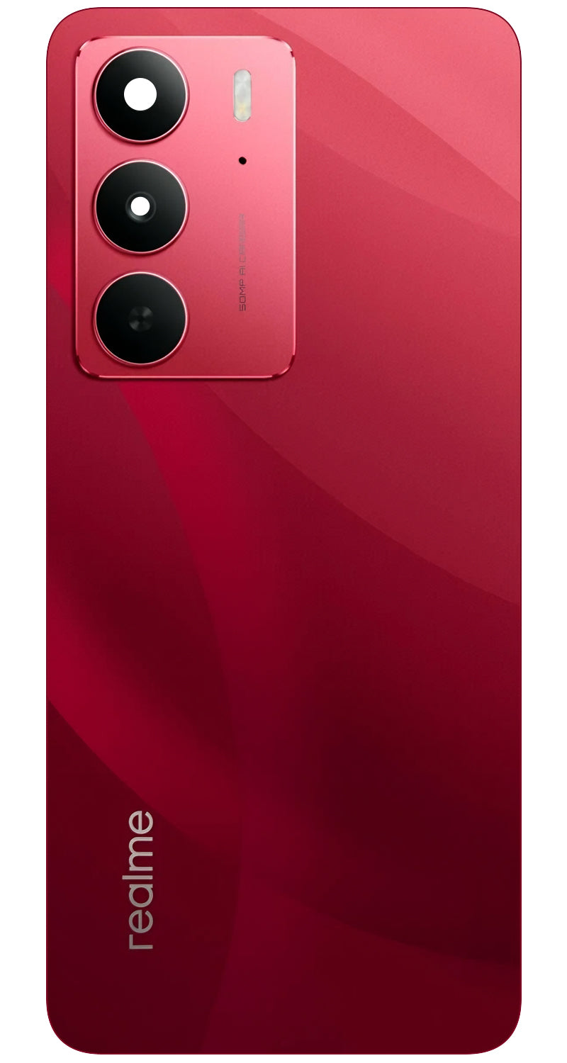 Realme C75 4G Akkukansi, Punainen (Ruby Red), Huoltopakkaus 621033000509