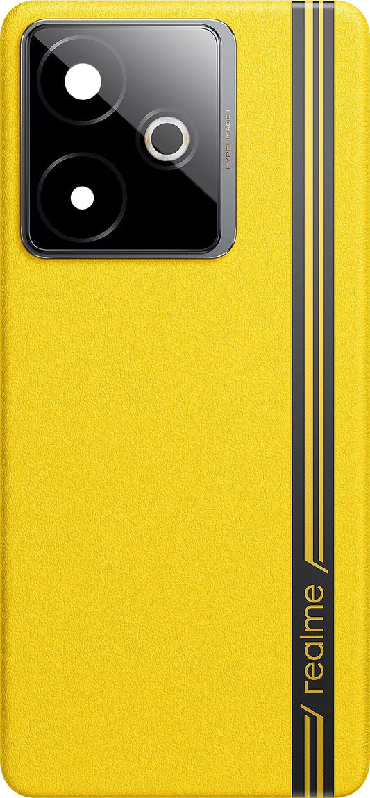 Realme GT 7T akkukansi, Keltainen (Racing Yellow), Huoltopaketti 621033000634