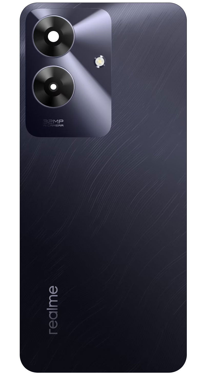 Realme Note 60 Akkukansi, Musta (Marble Black), Service Pack 621033000293