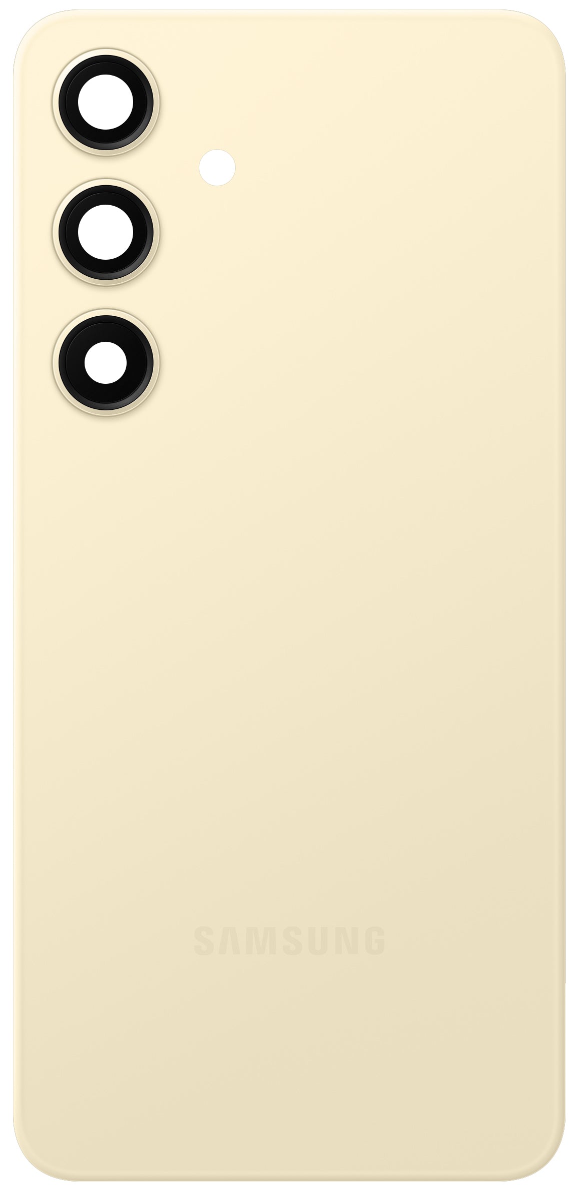 Samsung Galaxy S24 S921 akkukansi, Beige (Amber Yellow), Service Pack GH82-33101D