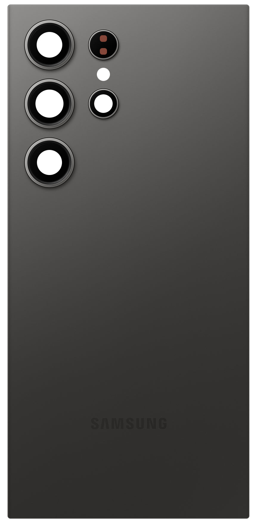 Samsung Galaxy S24 Ultra S928 akkukansi, Musta (Titanium Black), Service Pack GH82-33349B