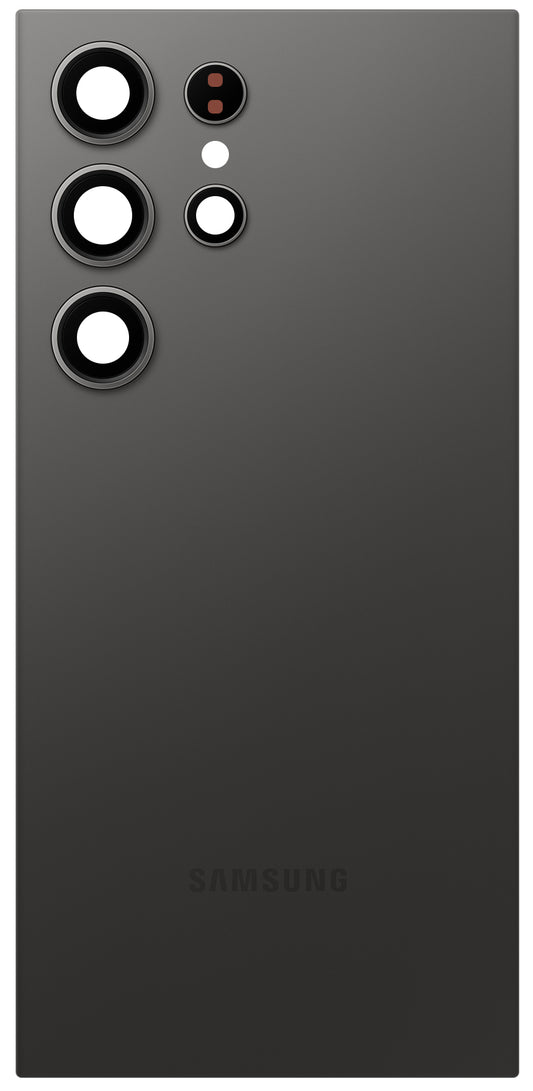 Samsung Galaxy S24 Ultra S928 akkukansi, Musta (Titanium Black), Service Pack GH82-33349B