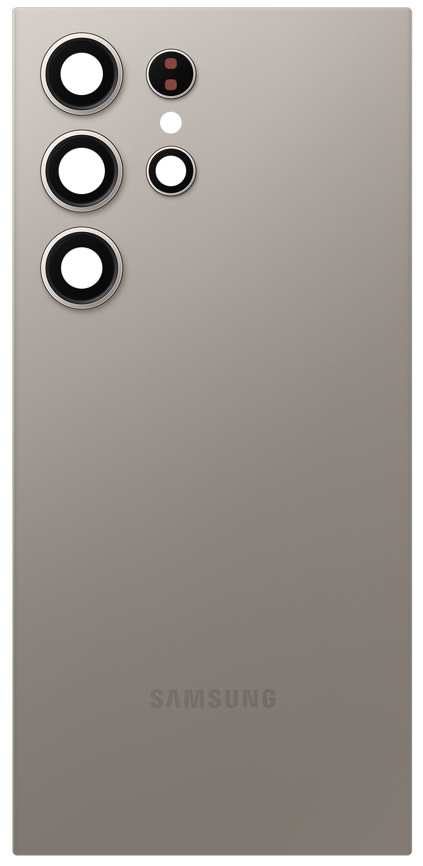 Samsung Galaxy S24 Ultra S928 akkukansi, Harmaa (Titanium Gray), Service Pack GH82-33349A