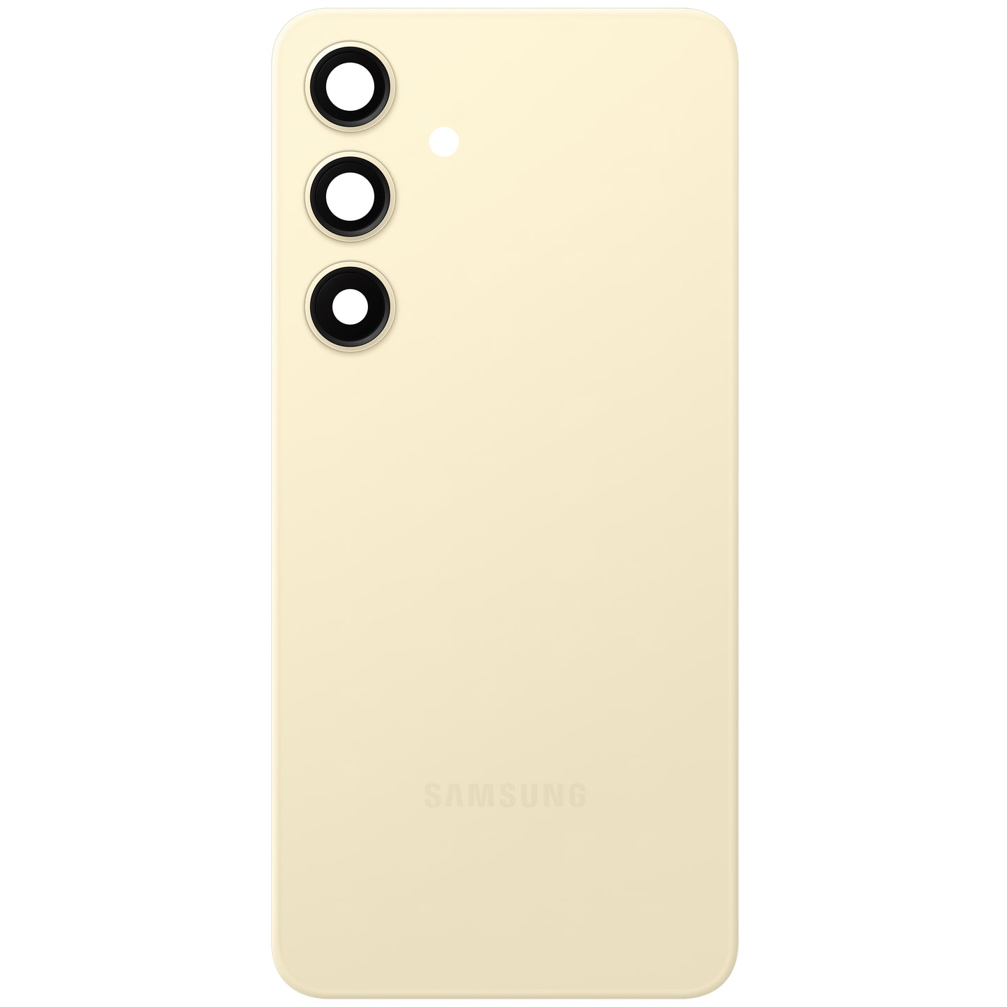 Samsung Galaxy S24+ S926 akkukansi, Beige (Amber Yellow), Service Pack GH82-33275D
