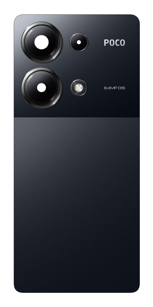 Xiaomi Poco M6 Pro 4G akkukansi, Musta, Service Pack 5600070N6P00