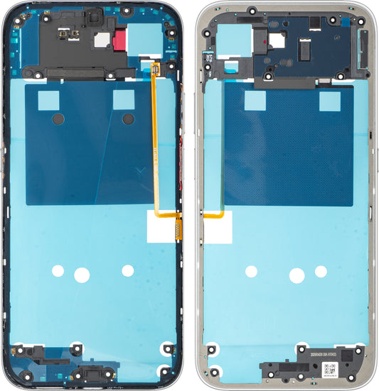 Honor 600 Smart Keskikuori, Valkoinen (Meteor Silver), Service Pack 9707ADNS
