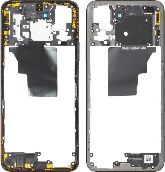 Honor X7c 5G / 200 Smart keskikotelo, musta (Midnight Black), huoltopaketti 9707ABNA