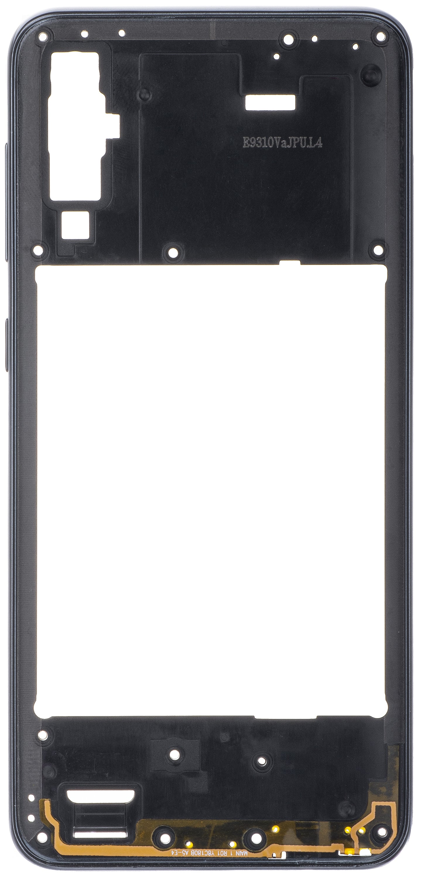 Mijloc Kotelo Samsung Galaxy A50 A505, musta