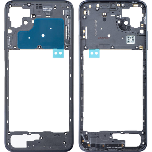 Mijloc Kotelo Samsung Galaxy A22 5G A226, musta 