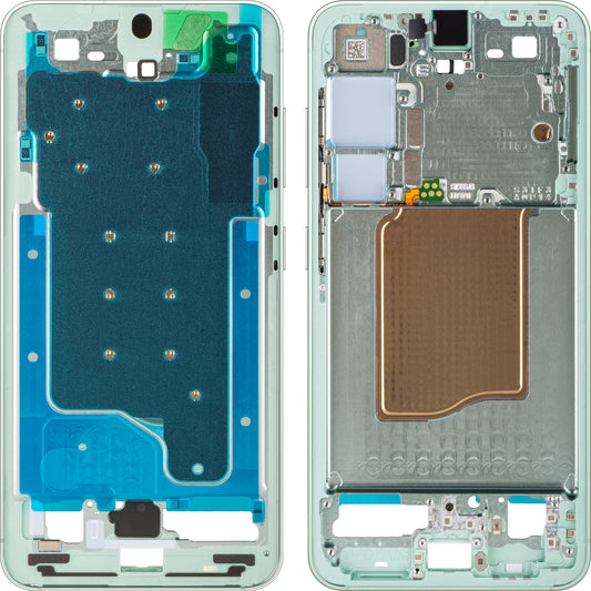 Keskikotelo Samsung Galaxy S25 S931, Vihreä (Minttu), Service Pack GH82-36328B