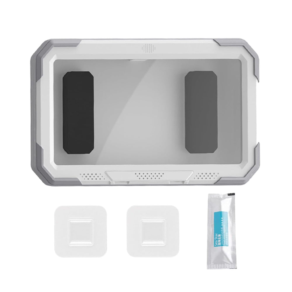 Seinäkotelo Techsuit LC-888 kosketusnäytöllä puhelimelle, vedenkestävä, harmaa