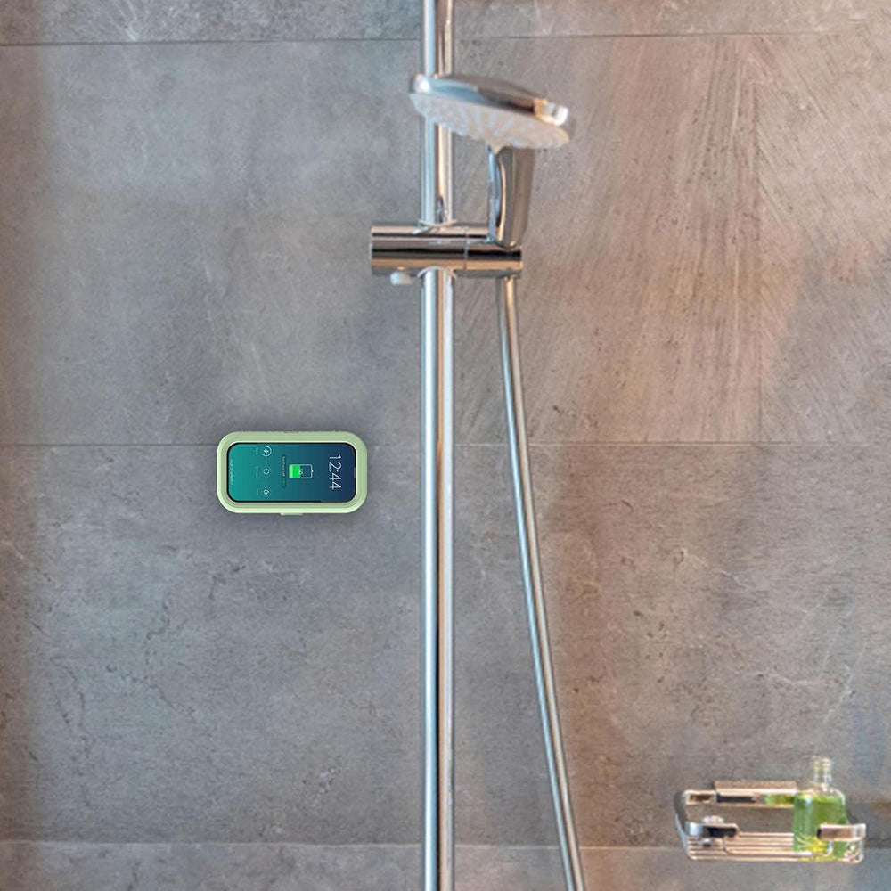 Seinäkotelo Techsuit LC-999 kosketusnäytöllä puhelimelle, Vedenkestävä, Vihreä