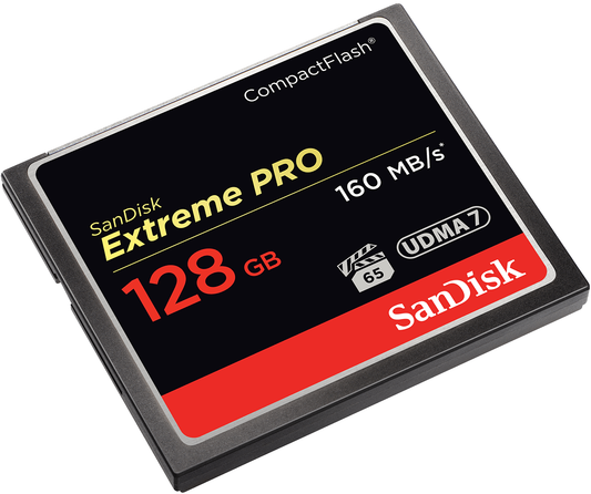 SanDisk Extreme Pro CompactFlash -muistikortti, 128 Gt, UDMA 7 SDCFXPS-128G-X46