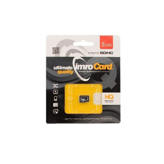 Imro microSDHC -muistikortti, 8Gt, Luokka 10