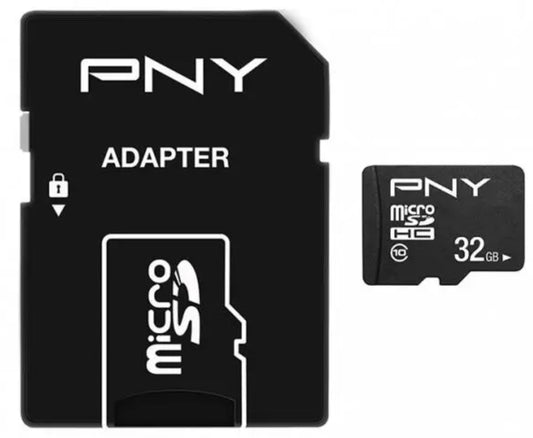 Muistikortti microSDHC PNY Performance Plus, 32Gb, Sovittimella P-SDU32G10PPL-GE