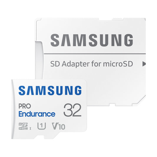 Samsung PRO Endurance microSDHC-muistikortti, 32 Gt, Luokka 10 / UHS-1 U1, Sovittimella MB-MJ32KA/EU