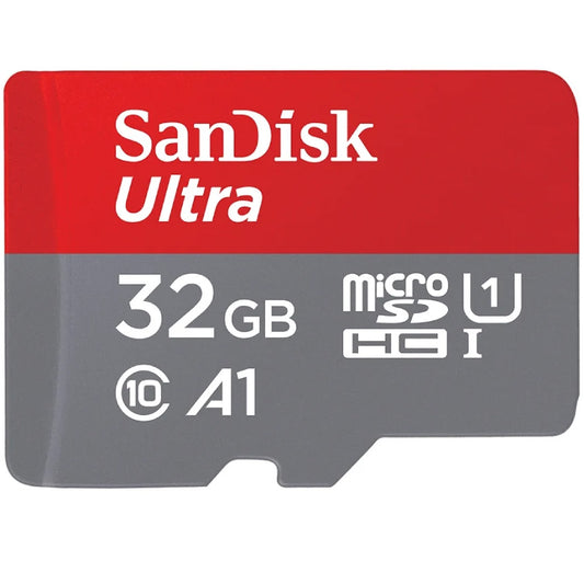 SanDisk Ultra Android A1 microSDHC -muistikortti, 32 Gt, Luokka 10 / UHS-1 U1, sovittimella SDSQUA4-032G-GN6MA