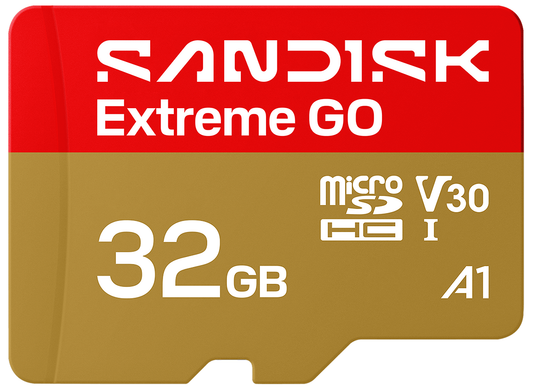 SanDisk Extreme GO Android A1 microSDHC -muistikortti, 32 Gt, Luokka 10 / UHS-1 U1 SDSQXGN-032G-GN6MN