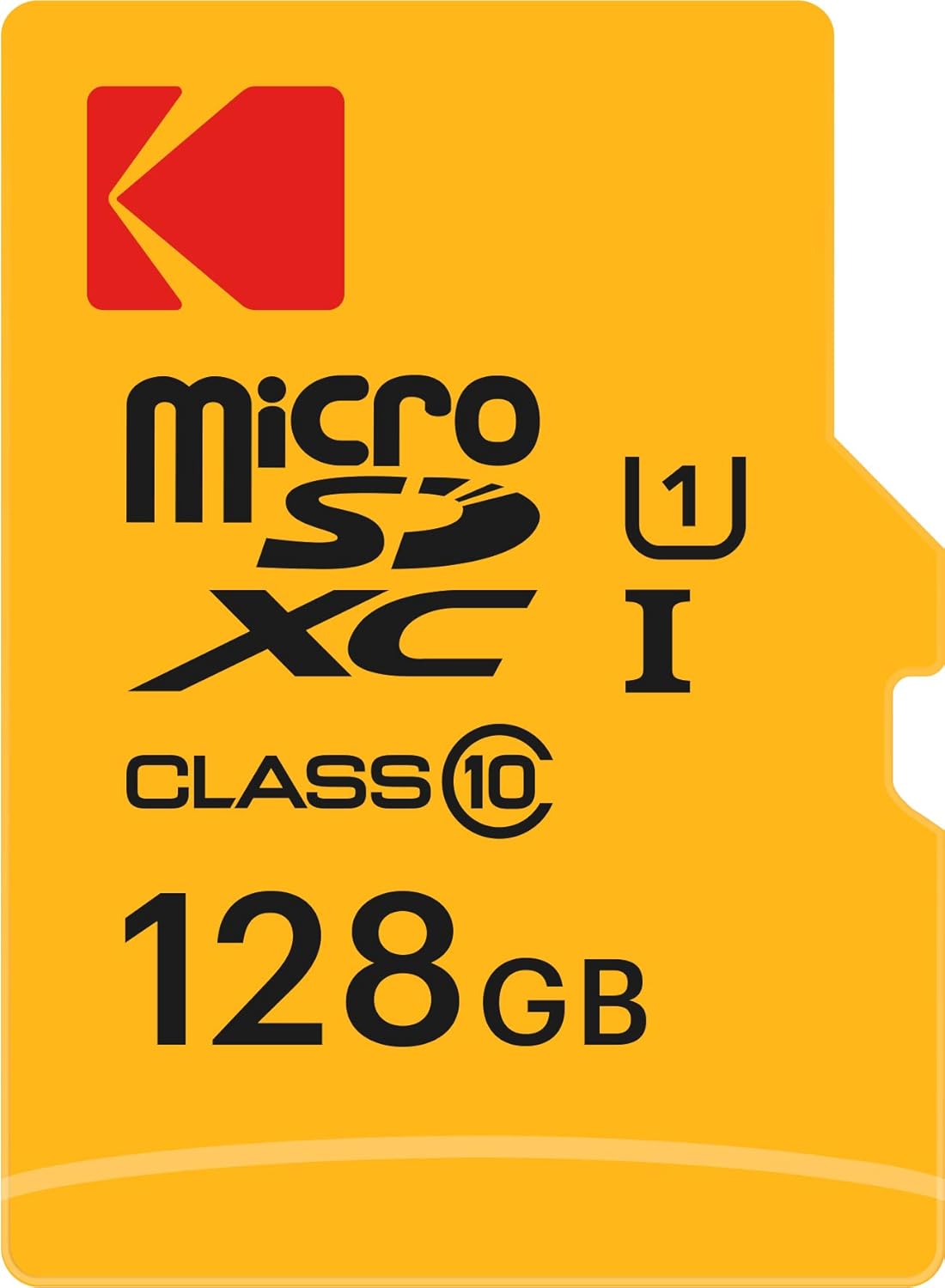 Muistikortti microSDXC Kodak Premium Performance, 128 Gt, Luokka 10 / UHS-1 U1, Sovittimella EKMSDM128GXC10K