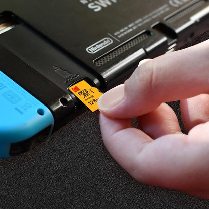 Muistikortti microSDXC Kodak Premium Performance, 128 Gt, Luokka 10 / UHS-1 U1, Sovittimella EKMSDM128GXC10K