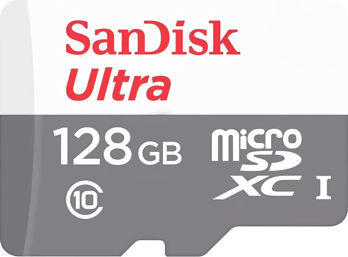 SanDisk Ultra microSDXC -muistikortti, 128 Gt, Luokka 10 SDSQUNR-128G-GN3MN
