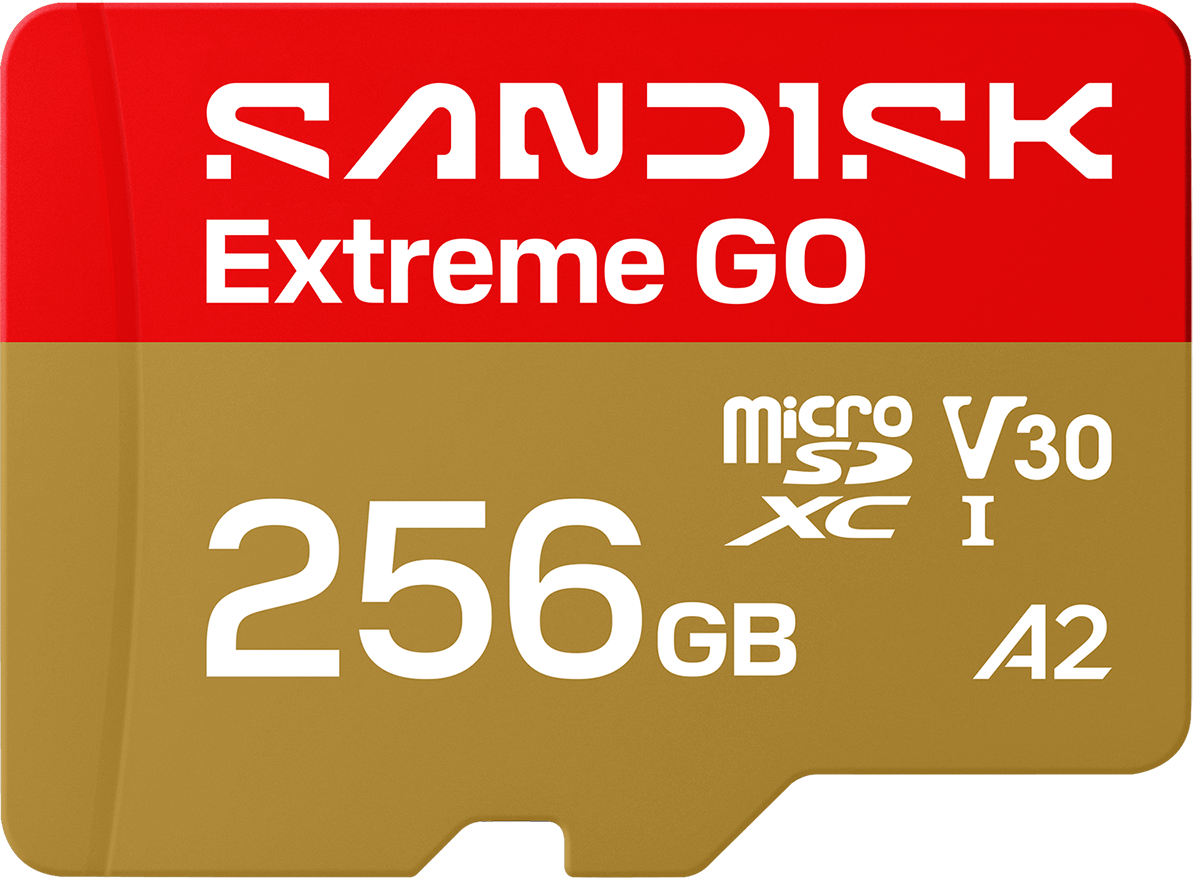 microSDXC-muistikortti SanDisk Extreme GO Android A2, 256Gt, Luokka 10 / UHS-1 U1 SDSQXGN-256G-GN6MN