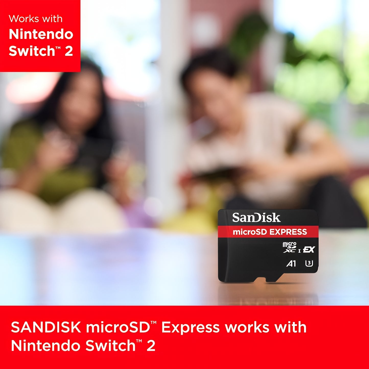 SanDisk Express microSDXC-muistikortti, 128 Gt, Luokka 10 / UHS-1 U3 SDSQXFN-128G-GN4NN