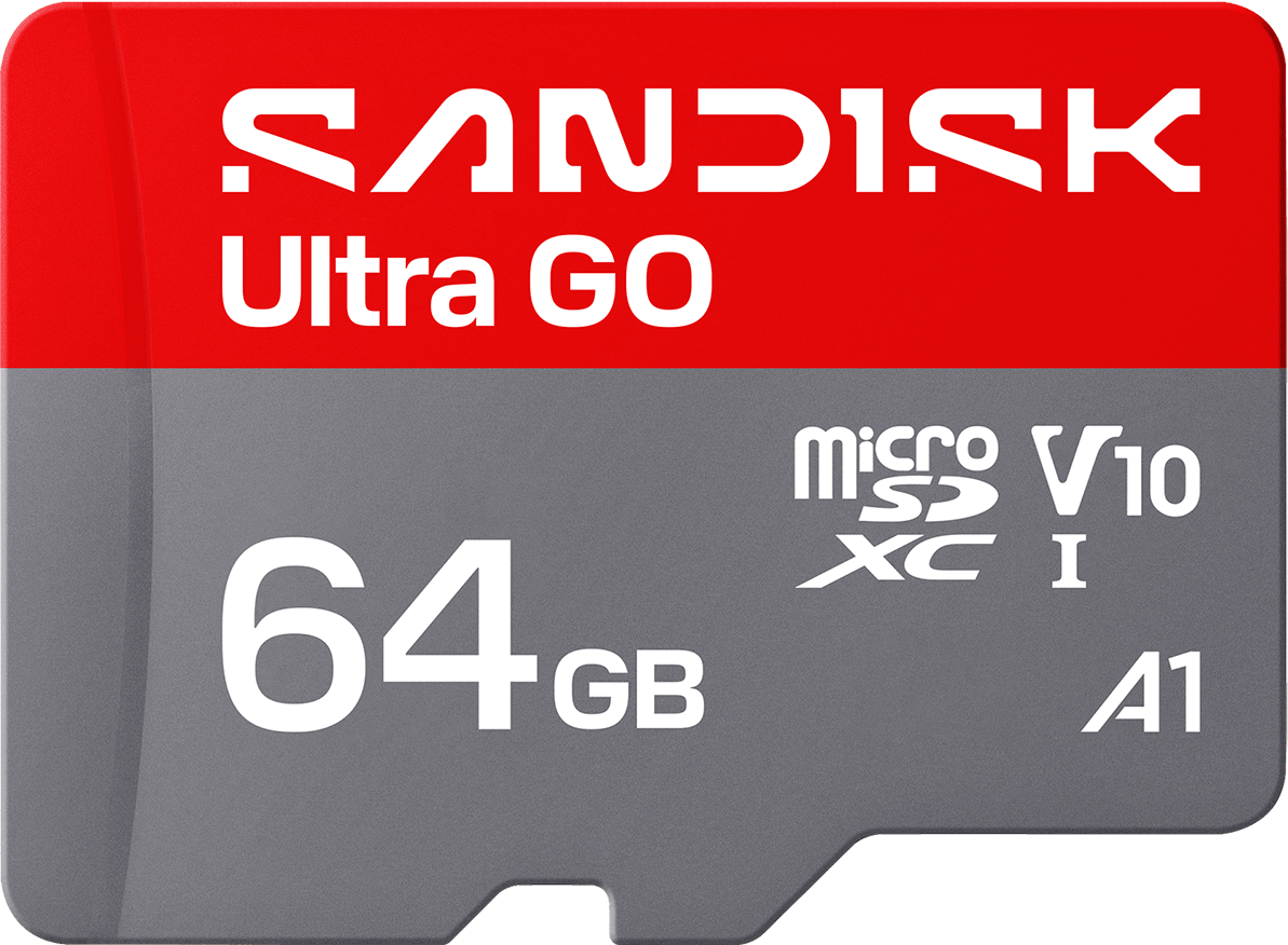 microSDXC-muistikortti SanDisk Ultra GO Android A1, 64Gt, Luokka 10 / UHS-1 U1 SDSQUGN-064G-GN6MN