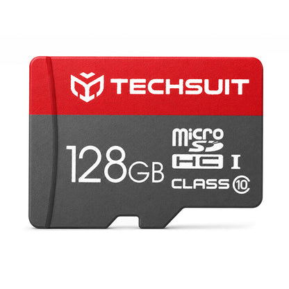 Techsuit THCM26 microSDXC -muistikortti, 128 Gt, Luokka 10, Sovittimella