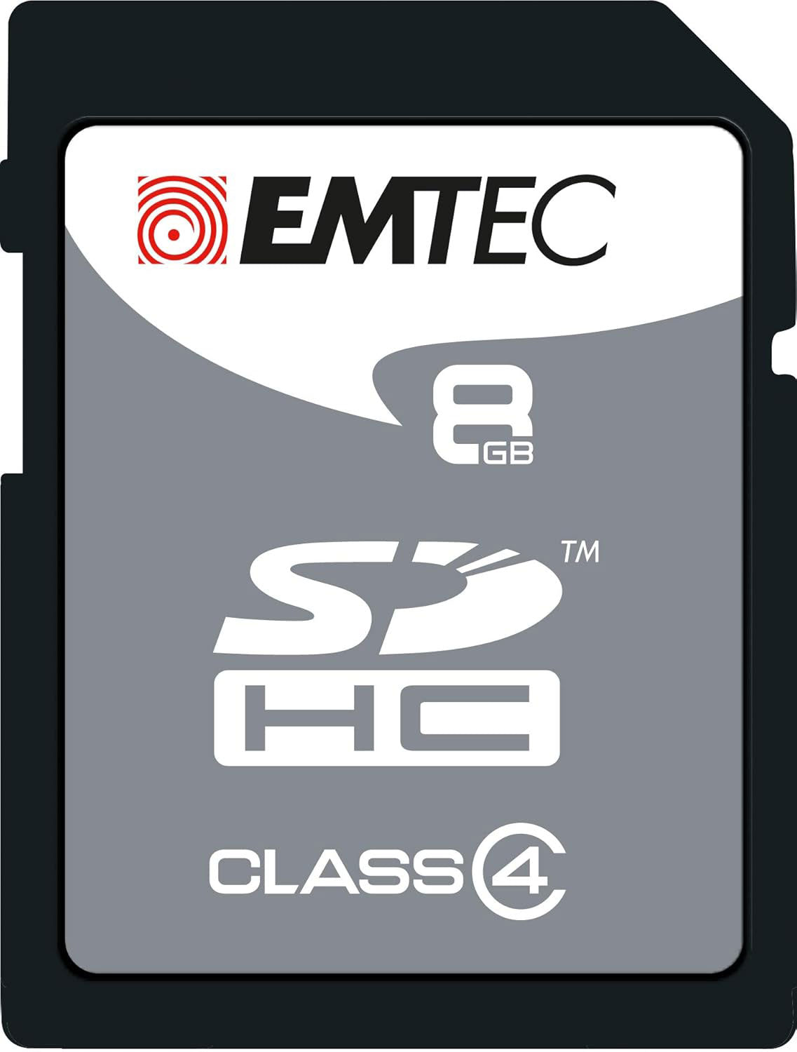SDHC-muistikortti Emtec EliteSilver, 8Gb, Luokka 4 ECMSD8GHC4