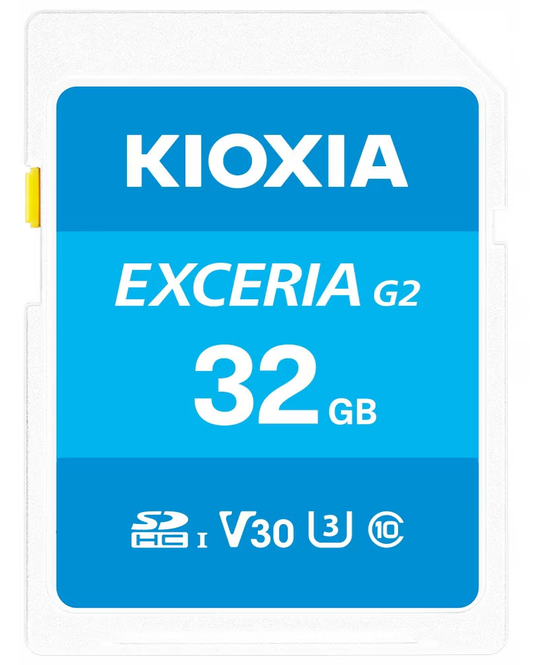 KIOXIA Exceria SDHC-muistikortti, 32 Gt, Luokka 10 / UHS-1 U1