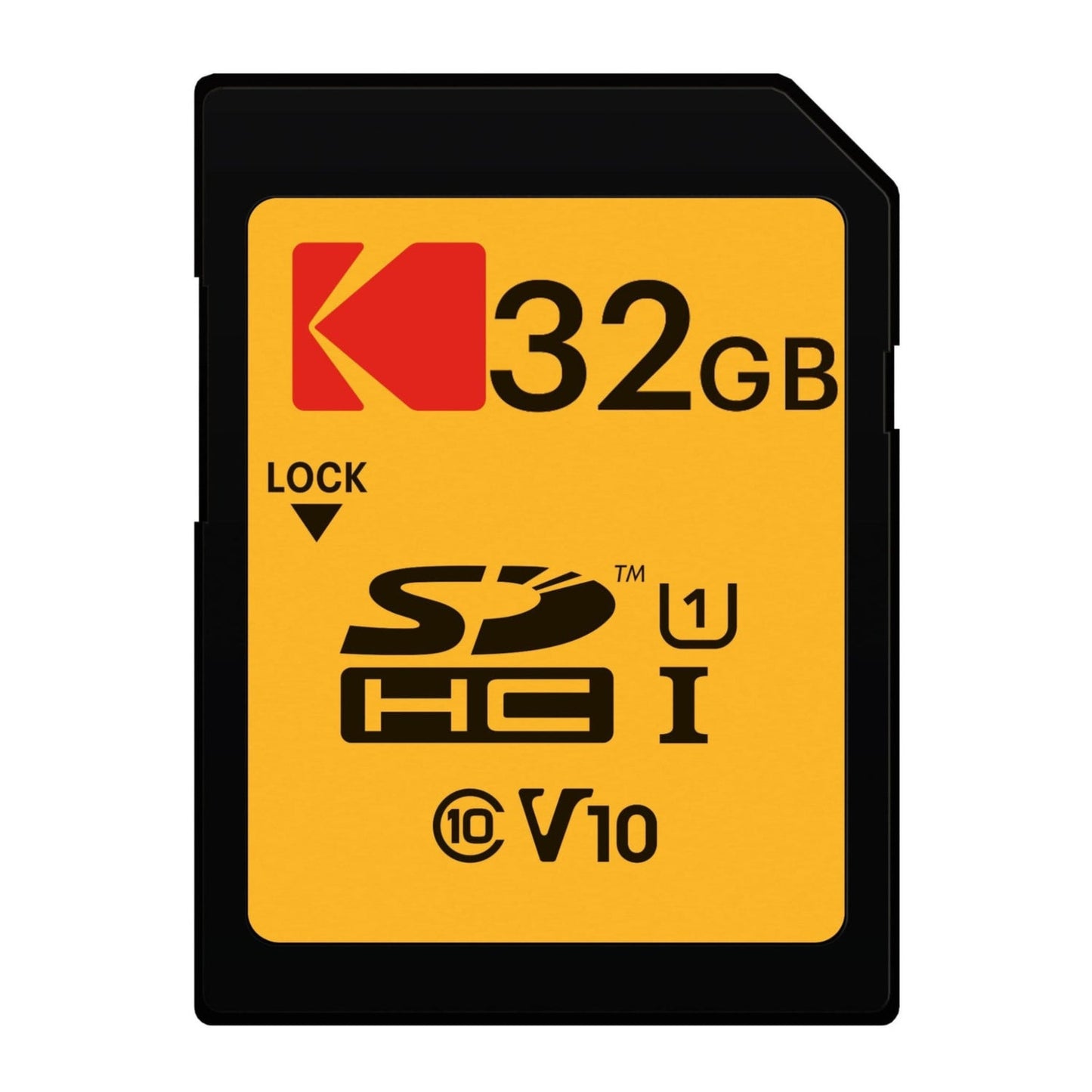 SDHC-muistikortti Kodak Premium Performance, 32 Gt, Luokka 10 / UHS-1 U1 EKMSD32GHC10K
