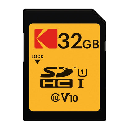 SDHC-muistikortti Kodak Premium Performance, 32 Gt, Luokka 10 / UHS-1 U1 EKMSD32GHC10K