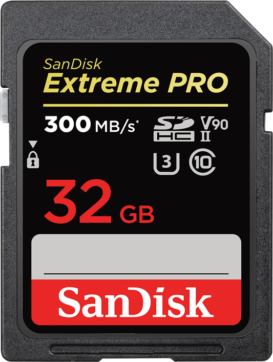 Muistikortti SDHC SanDisk Extreme Pro, 32Gb, Luokka 10 / UHS-1 U3 SDSDXXO-032G-GN4IN