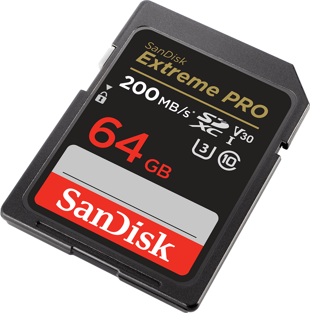 SanDisk Extreme Pro SDXC Memory Card, 64Gb, Class 10 / UHS-1 U3 SDSDXXU-064G-GN4IN