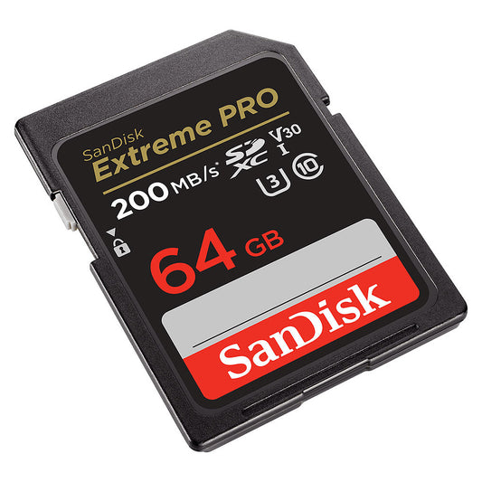 SanDisk Extreme Pro SDXC -muistikortti, 64 Gt, Luokka 10 / UHS-1 U3 SDSDXXU-064G-GN4IN