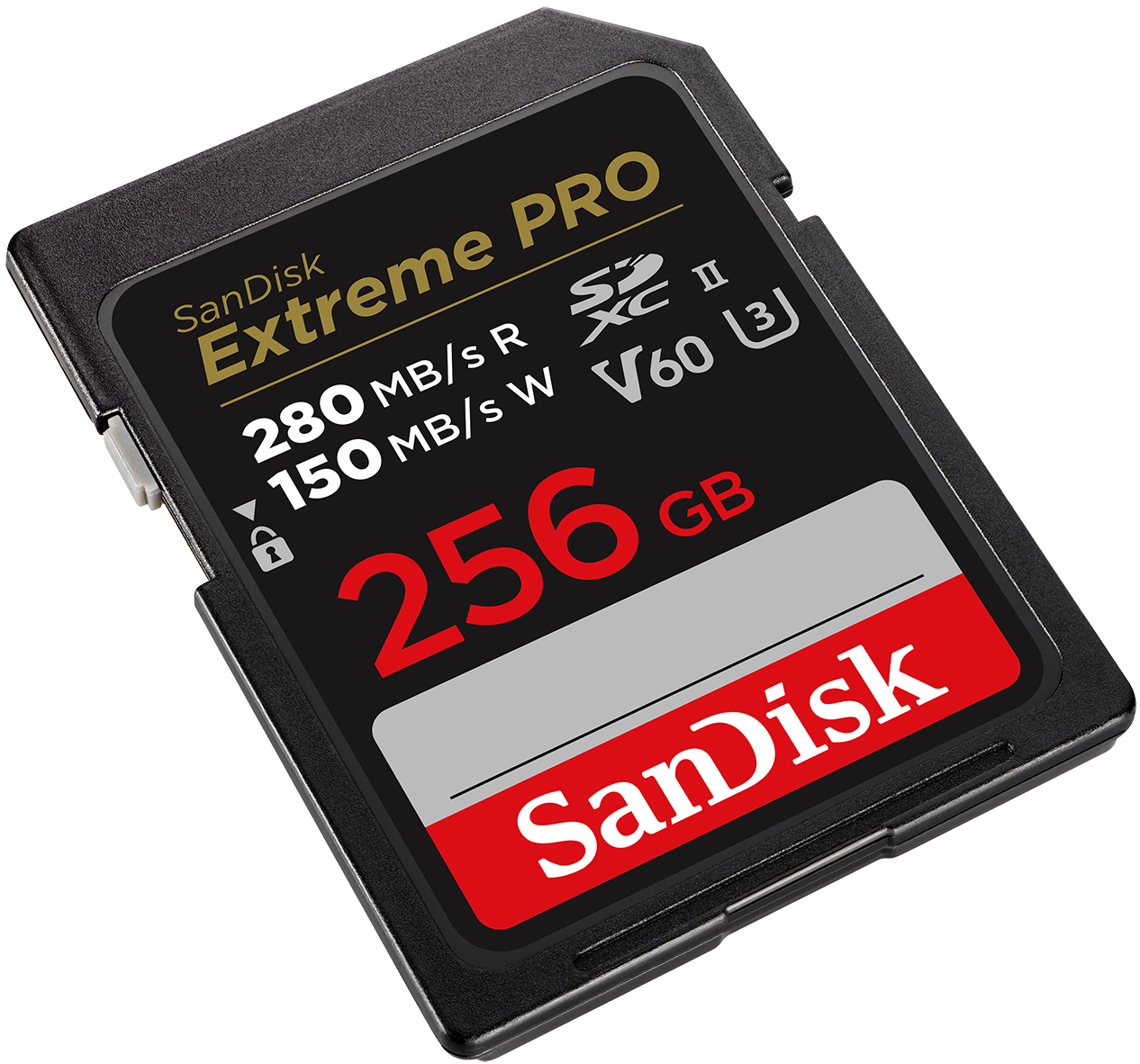 SanDisk Extreme Pro SDXC Memory Card, 256GB, Class 10 / UHS-2 U3 SDSDXEP-256G-GN4IN