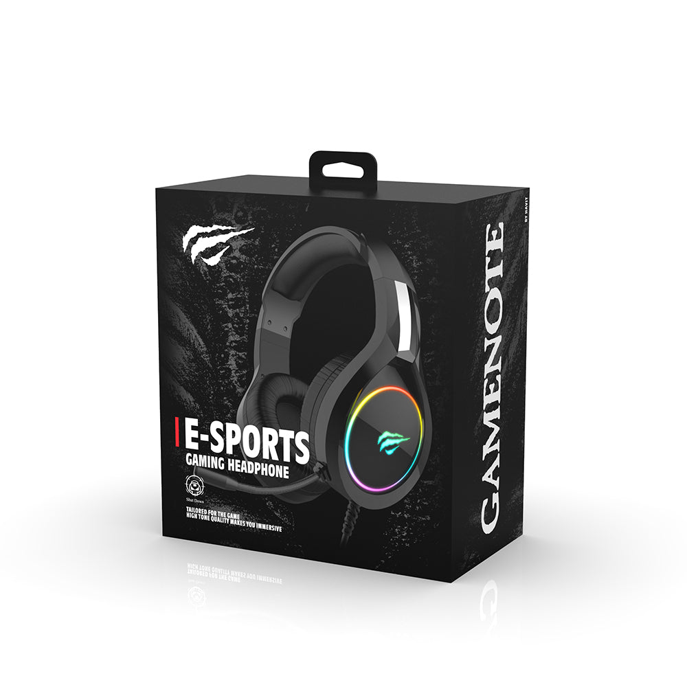 Pelikuulokkeet 3.5mm HAVIT H2002D, 2m, Vaaleanpunainen