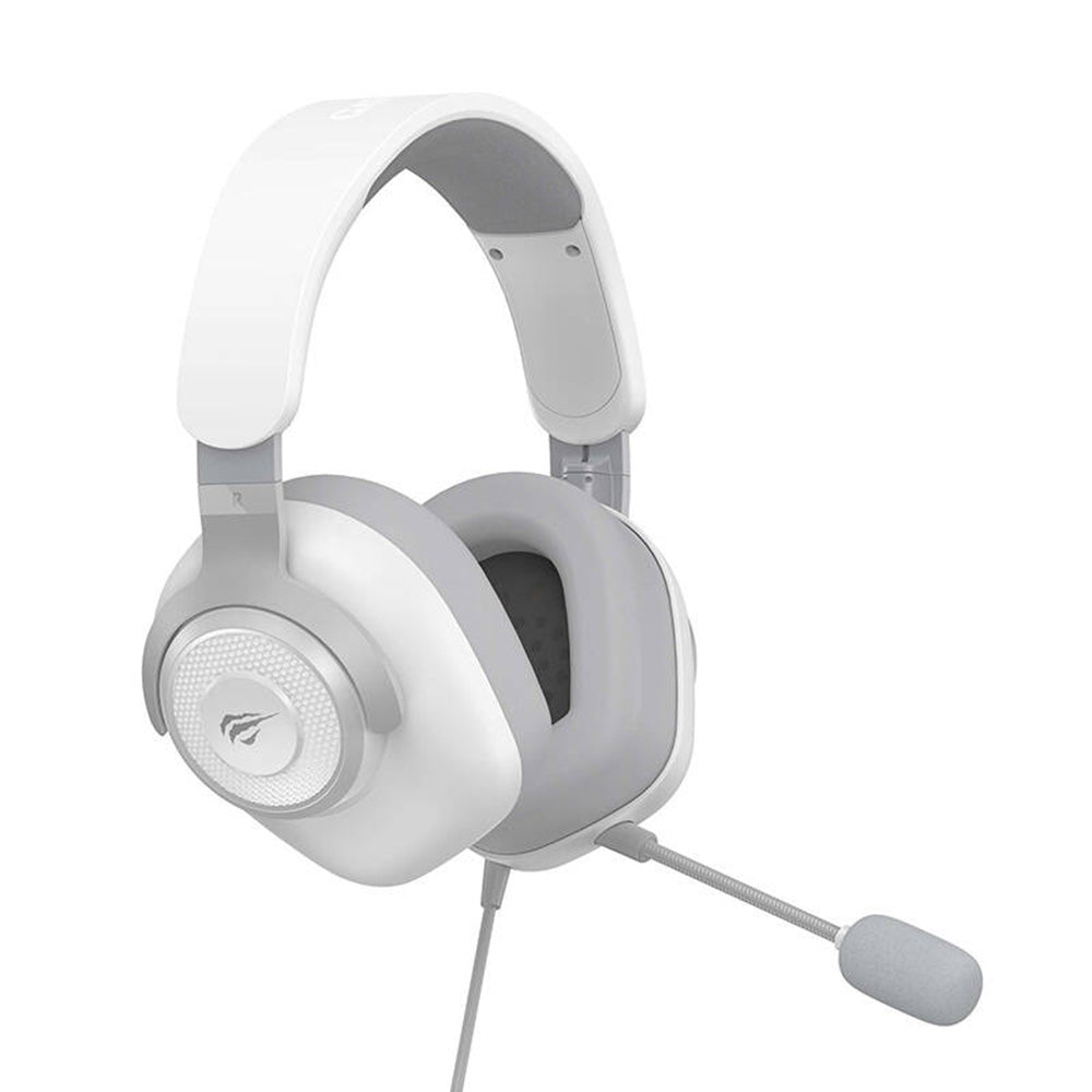 Gaming-kuulokkeet 3.5mm HAVIT H2230d, 1.8m, Valkoiset