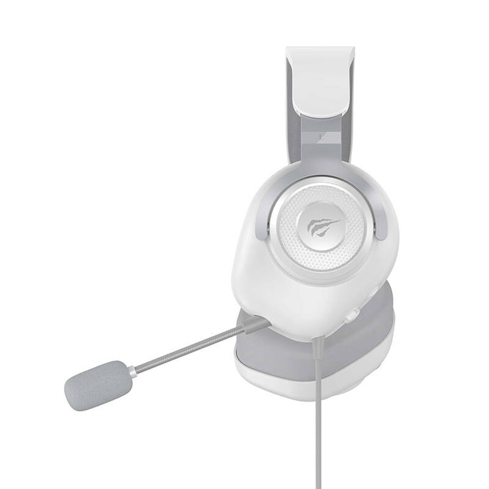 Gaming-kuulokkeet 3.5mm HAVIT H2230d, 1.8m, Valkoiset
