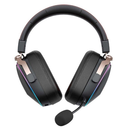 Langattomat pelikuulokkeet HAVIT H2039BG, RGB, BT / Wi-Fi / Johdollinen, Musta Okra