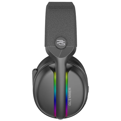 Langattomat pelikuulokkeet Proove Glimmer, RGB, BT / Wi-Fi / Wired, Mustat WHGL00022001