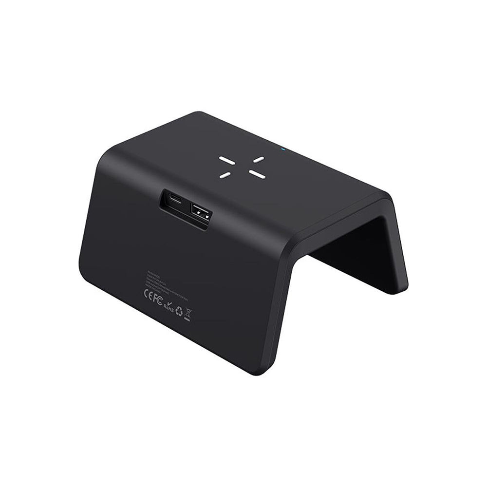 HAVIT W320 Digitaalikello langattomalla QI-latauksella, Musta