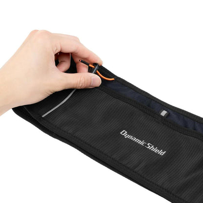 Spigen Dynamic Shield A712 -juoksuvyö, koko M, musta AMP11676